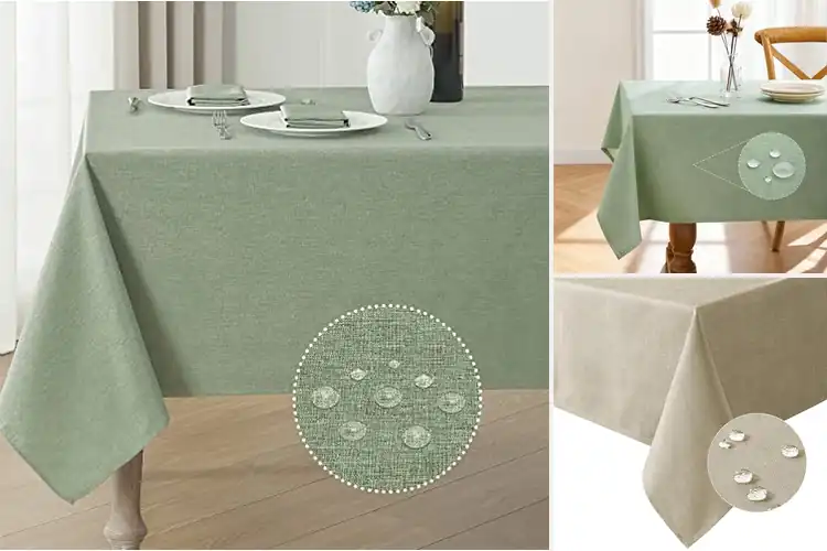 Detailed view of Best Stain Resistant Tablecloths