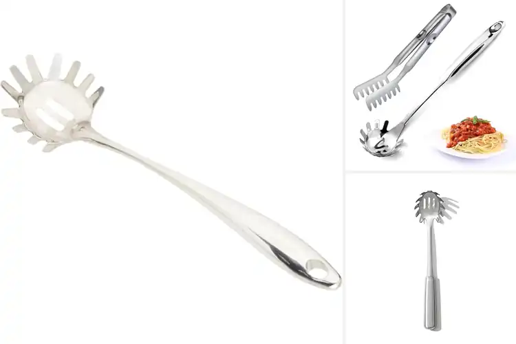Detailed view of Best Stainless Steel Spaghetti Spoons