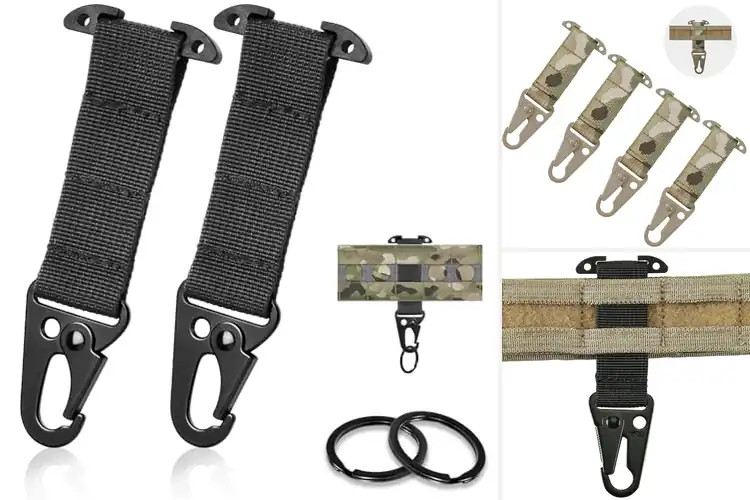 Detailed view of Best T-Mount MOLLE Clips: Secure, Organize, and Go Anywhere