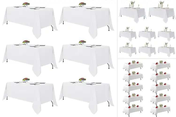 Detailed view of Best Tablecloths for Weddings