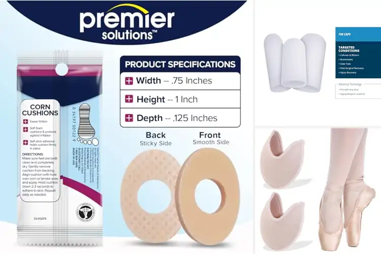 Detailed view of Best Toe Pads