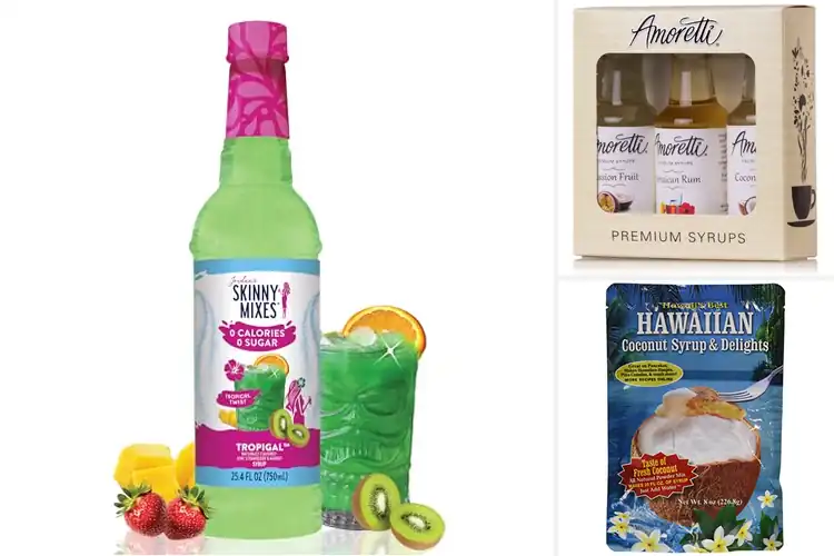 Detailed view of Best Tropical Syrup For Mocktails
