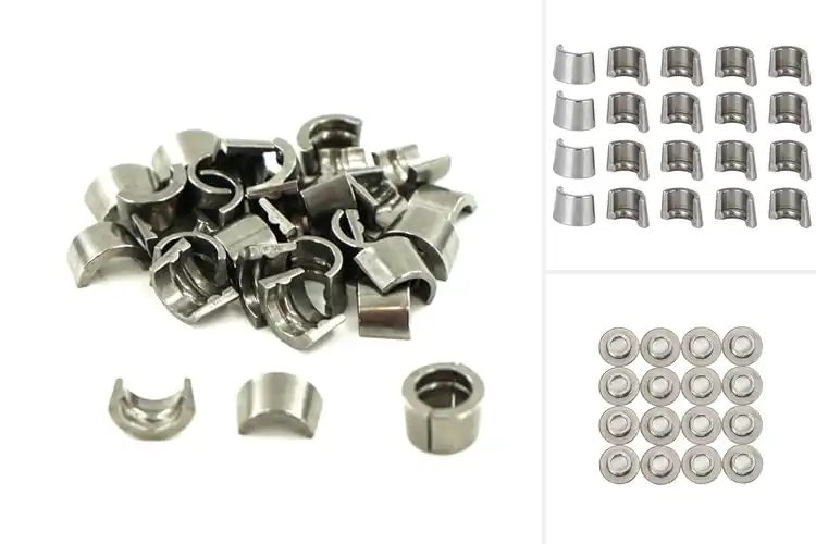 Detailed view of Best Valve Spring Keepers for LS, LT & Vortec Engines