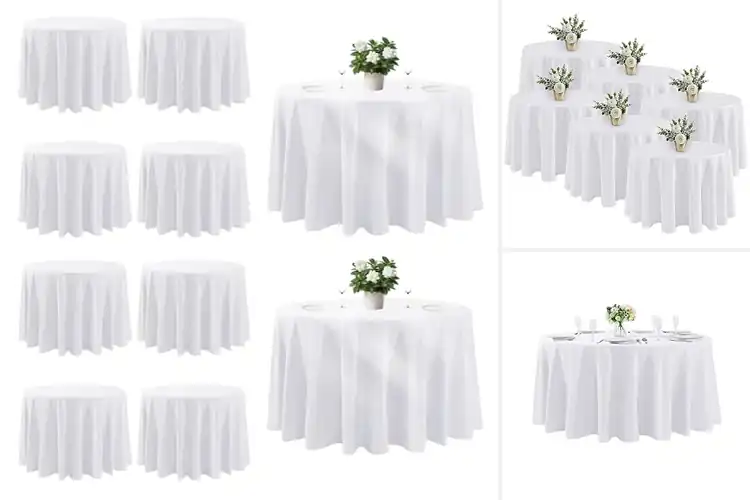 Detailed view of Best Versatile 120 Inch Round Tablecloths