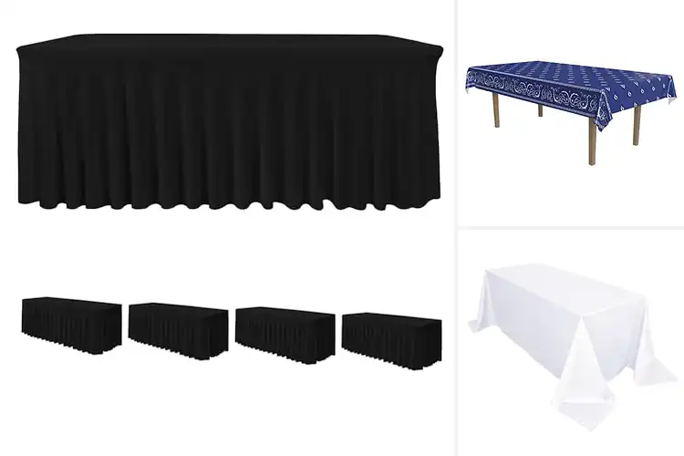 Detailed view of Best Versatile Size Guide Tablecloths For Events