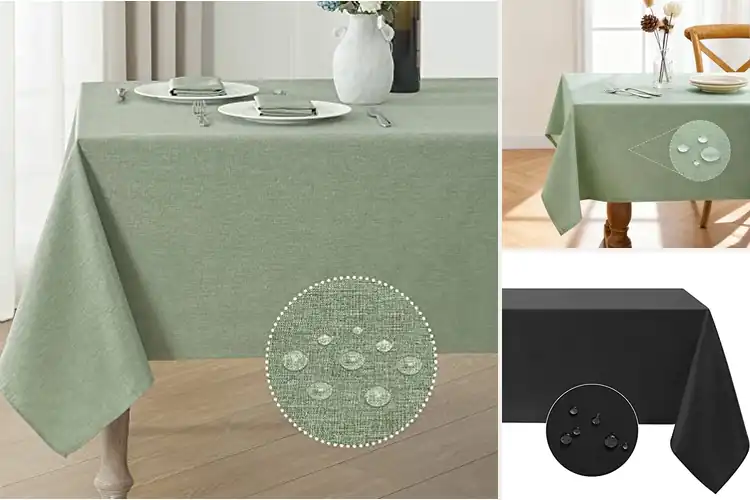 Detailed view of Best Water Resistant Tablecloths