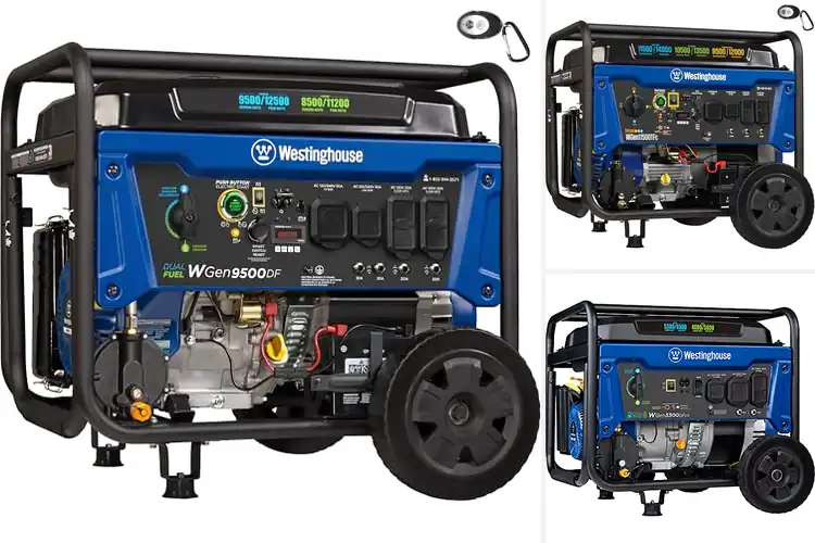 Detailed view of Best Westinghouse Generators